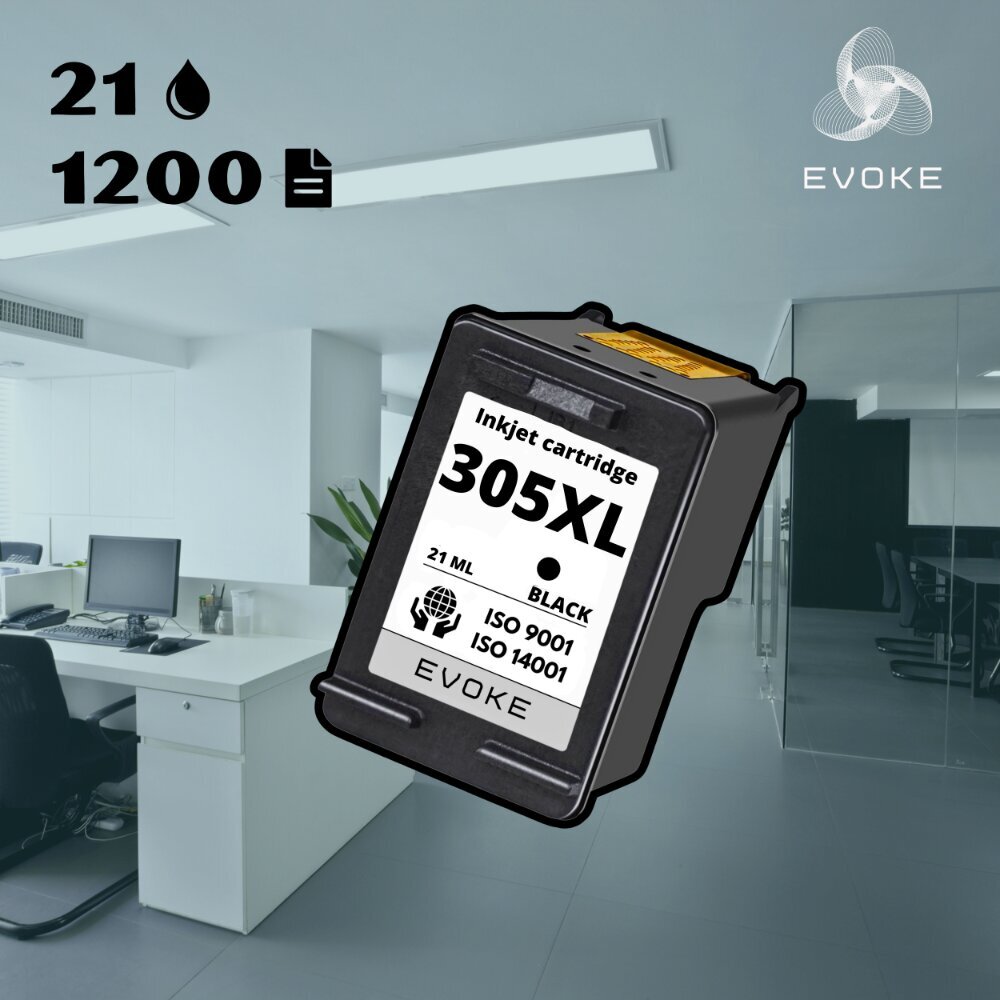 HP 305 musta XL-tulostuskasetti | yhteensopiva DeskJet 2700 2710 2720 2721 2722 ENVY 6020e 2710e 2720e kanssa. hinta ja tiedot | Mustekasetit | hobbyhall.fi