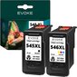 Tulostuskasetti CANON PG 545 musta XL + CL 546 väri XL | INK SET | 400 + 300 sivua | yhteensopiva iP2850 MG2450 2455 2550 2950 TS3350 TS3450 TS3351 3450 kanssa. hinta ja tiedot | Mustekasetit | hobbyhall.fi