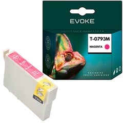 Epson 793 magenta tulostin värikasetti , 18 ml , 760 sivua , C13T07934010 / T0793 , yhteensopiva PX650 PX660 PX700 PX710 PX700 PX710 kanssa. hinta ja tiedot | Mustekasetit | hobbyhall.fi