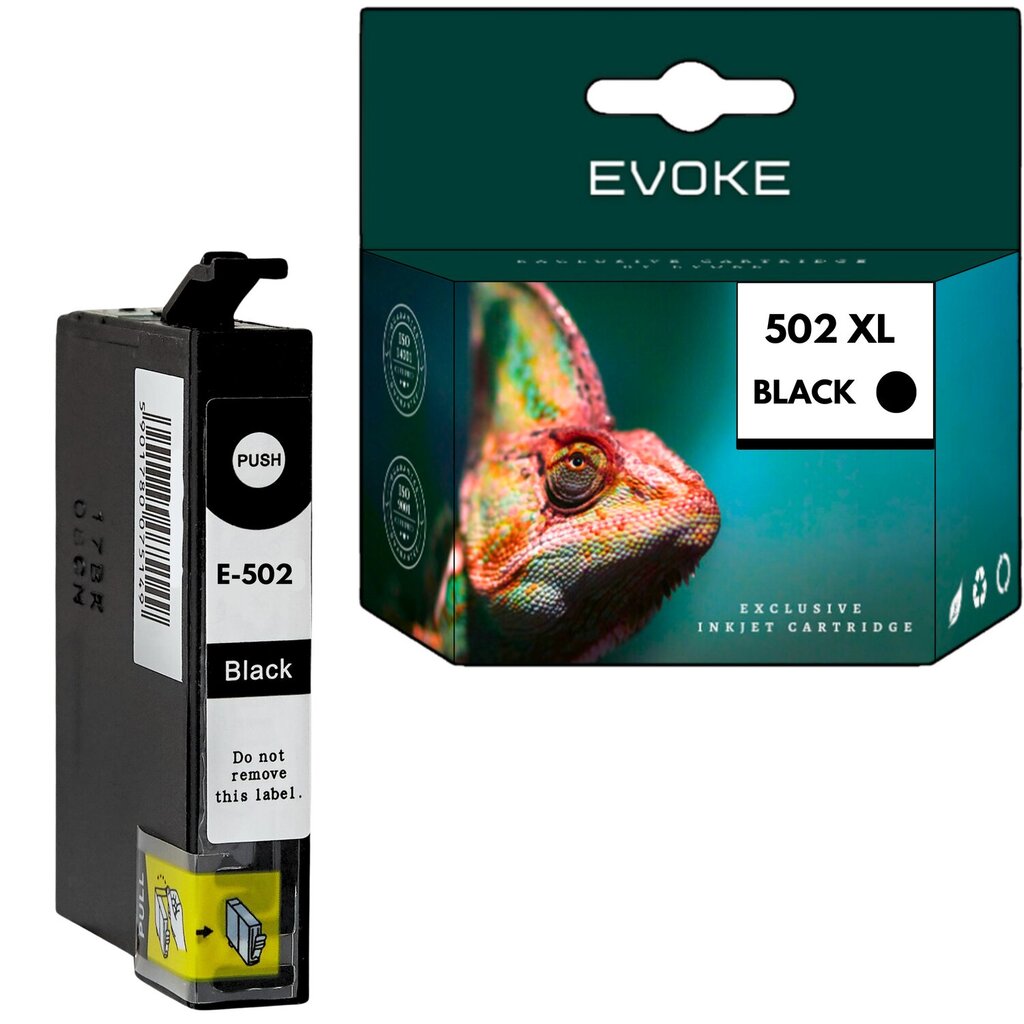 Epson 502XB mustekasetti musta , 13 ml , 770 sivua , C13T02W14010 / 502XL , yhteensopiva EXPRESSION XP-5100 XP-5150 XP-5155 kanssa. hinta ja tiedot | Mustekasetit | hobbyhall.fi