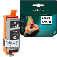 Canon 35 tulostimen mustekasetti musta , 9,5 ml , 190 sivua , 1509B001 / PGI35 , yhteensopiva Pixma iP100 iP110 mini260 mini320 mini320 TR150 kanssa. hinta ja tiedot | Mustekasetit | hobbyhall.fi