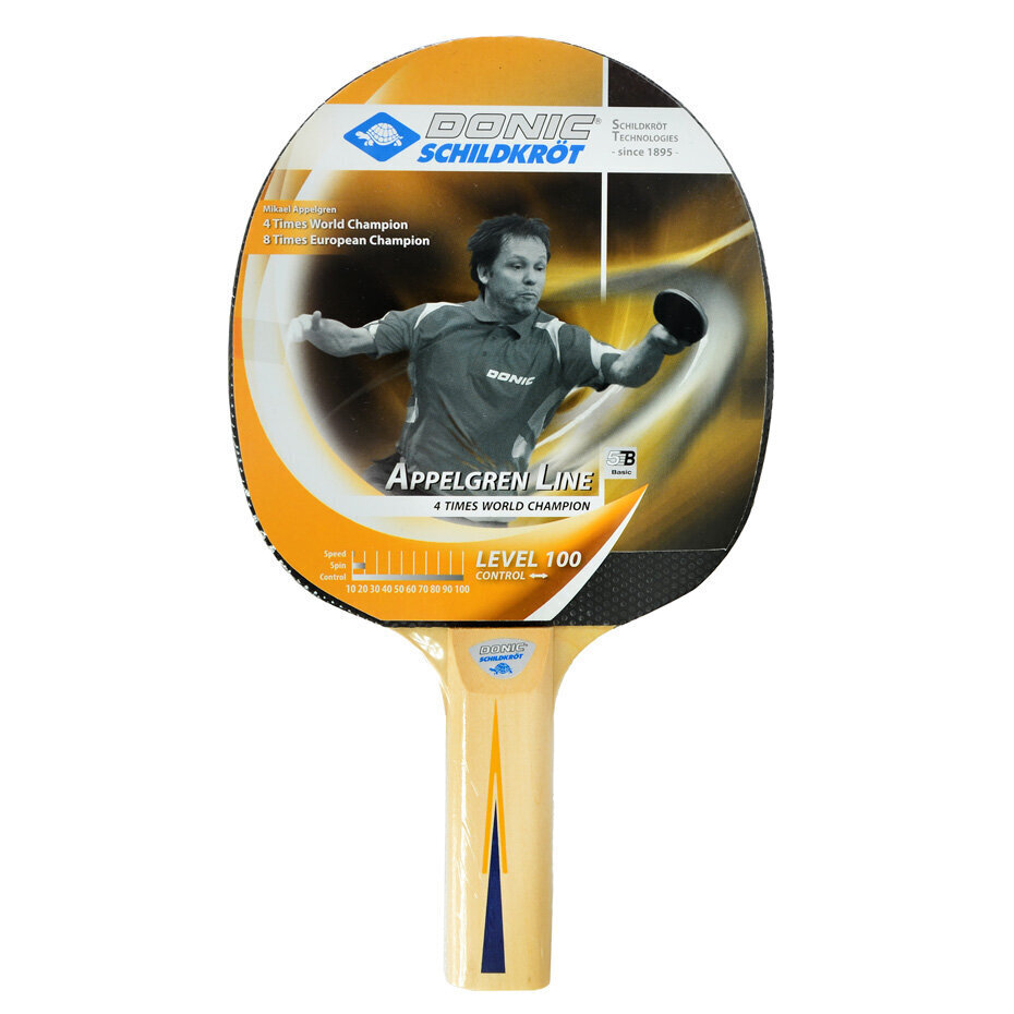 Pöytätennis maila Donic Schildkrot Appelgren Line 100 (703004) hinta ja tiedot | Pingismailat | hobbyhall.fi