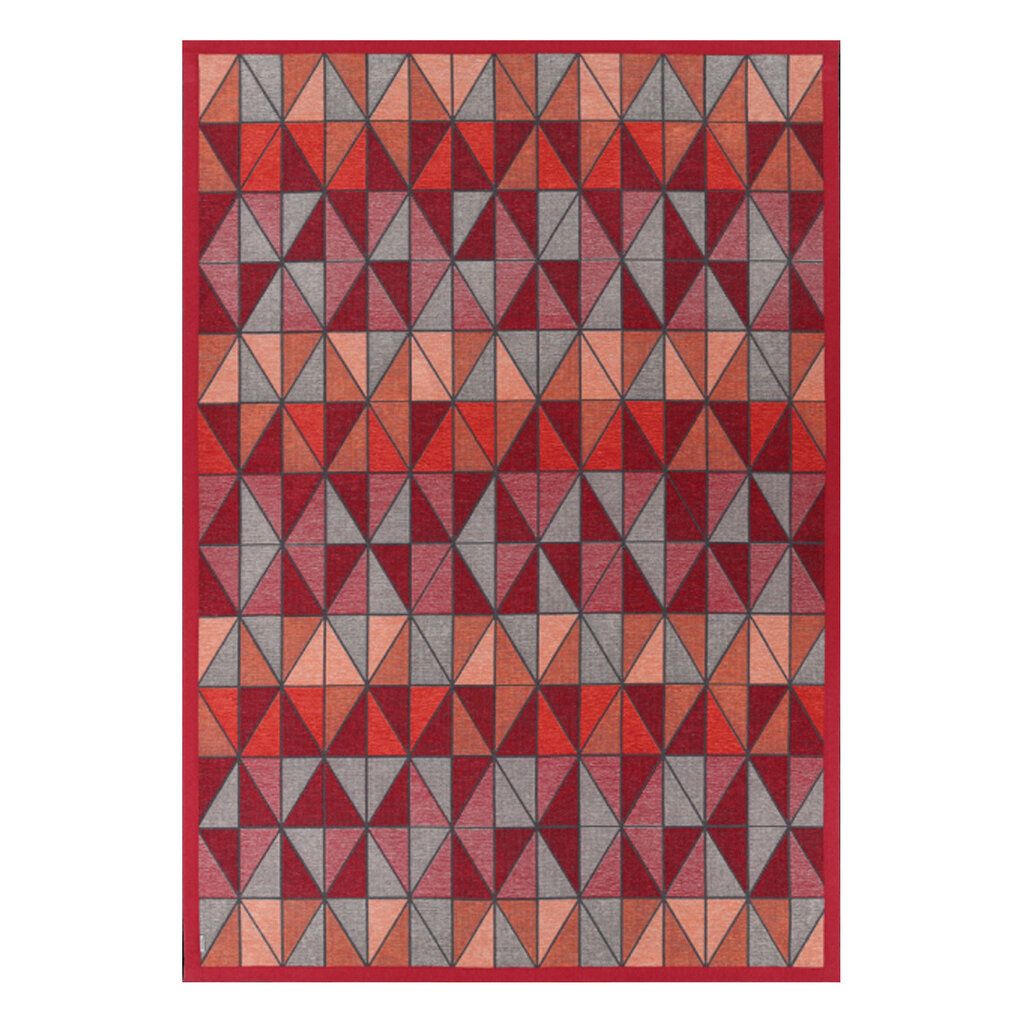 Narma Treski -smartWeave® chenillematto, kaksipuolinen, punainen, 160 x 230 cm hinta ja tiedot | Isot matot | hobbyhall.fi