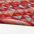 Narma Treski -smartWeave® chenillematto, kaksipuolinen, punainen, 200 x 300 cm