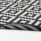 Narma Viki -smartWeave® bukleematto, kaksipuolinen, musta, 200 x 300 cm hinta ja tiedot | Isot matot | hobbyhall.fi
