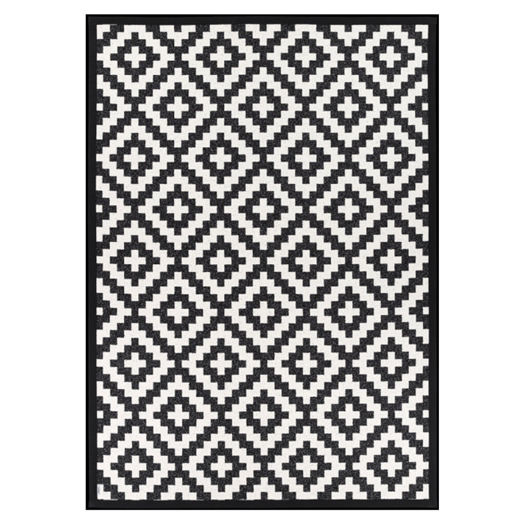 Narma Viki -smartWeave® bukleematto, kaksipuolinen, musta, 200 x 300 cm hinta ja tiedot | Isot matot | hobbyhall.fi