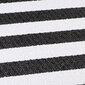 Narma Birkas -plasticWeave™ muovimatto, kaksipuolinen, musta-valkoinen, 70 x 350 cm hinta ja tiedot | Isot matot | hobbyhall.fi