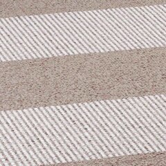 Narma Norrby -plasticWeave™ muovimatto, kaksipuolinen, beige, 70 x 150 cm hinta ja tiedot | Isot matot | hobbyhall.fi