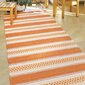 Narma Ryno -plasticWeave™ muovimatto, kaksipuolinen, oranssi, 70 x 200 cm hinta ja tiedot | Isot matot | hobbyhall.fi