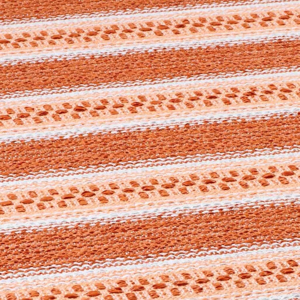 Narma Ryno -plasticWeave™ muovimatto, kaksipuolinen, oranssi, 70 x 250 cm hinta ja tiedot | Isot matot | hobbyhall.fi