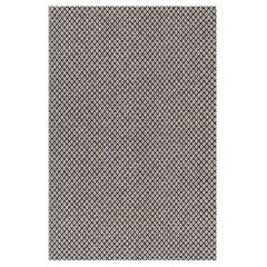 Narma Diby -plasticWeave™ muovimatto, kaksipuolinen, musta-kerma, 70 x 300 cm hinta ja tiedot | Isot matot | hobbyhall.fi