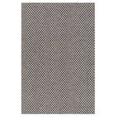 Narma Diby -plasticWeave™ muovimatto, kaksipuolinen, musta-kerma, 70 x 350 cm hinta ja tiedot | Isot matot | hobbyhall.fi