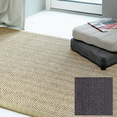 Narma Livos -sisalWeave™ sileäksi kudottu matto, harmaa, 133 x 200 cm hinta ja tiedot | Isot matot | hobbyhall.fi