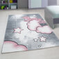 Kids Pink 0580 lastenhuoneen matto, 120x170 cm hinta ja tiedot | Isot matot | hobbyhall.fi