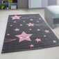 Kids lastenhuoneen matto, Pink 0610, 160x230 cm hinta ja tiedot | Isot matot | hobbyhall.fi