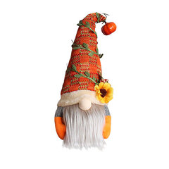 Halloween Gnome -koristelu Kasvoton Pehmo-nukke Kääpiö Rudolph-nukke Fall Gnome Kurpitsa Auringonkukka Tonttu Kääpiö Kodin koristeet 2024 hinta ja tiedot | Koristeet ja tarrat | hobbyhall.fi