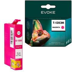 Epson 1283 magenta tulostin värikasetti , 10 ml , 500 sivua , C13T12834011 / T1283 , yhteensopiva T1281 S22 SX125 SX130 SX130130 SX230 SX235W SX425W SX425W SX430 kanssa. hinta ja tiedot | Mustekasetit | hobbyhall.fi