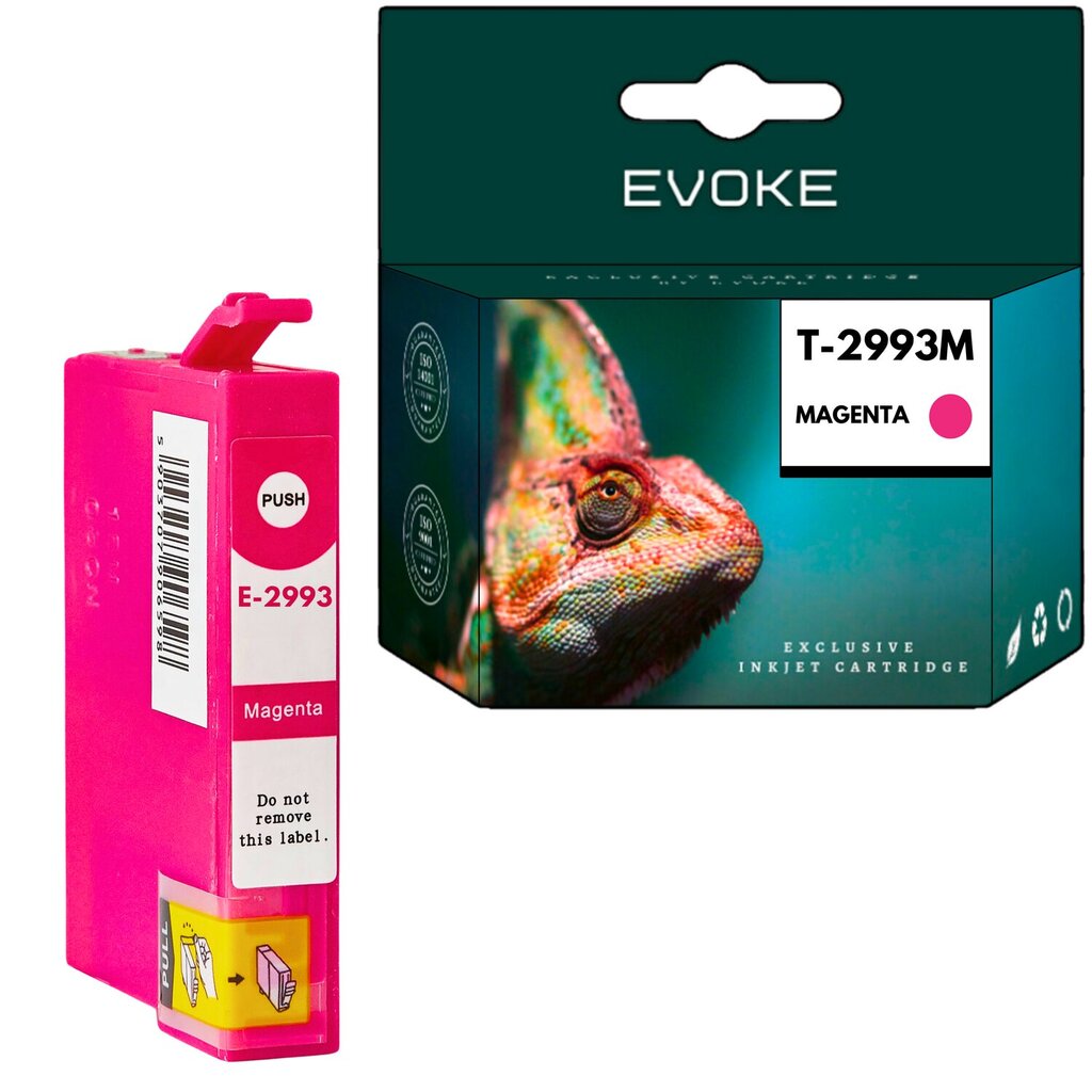 Tulostimen mustekasetti Epson 2993 magenta , 14 ml , 980 sivua , CT2999934010 / T299993 , yhteensopiva XP235 XP245 XP332 XP335 XP342 XP432 XP435 XP432 XP435 kanssa. hinta ja tiedot | Mustekasetit | hobbyhall.fi