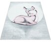 Matto lastenhuoneeseen Ayyildiz Kids Pink 0850, 120x170 cm hinta ja tiedot | Isot matot | hobbyhall.fi