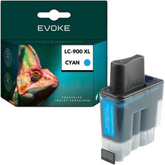 Brother 900C syaaninvärikasetti , 15 ml , 500 sivua , LC900C , yhteensopiva DCP-110C DCP115C MFC410CN kanssa. hinta ja tiedot | Mustekasetit | hobbyhall.fi