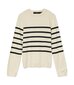 Vero Moda naisten villapaita 10309324*03, beige/musta 5715605133699 hinta ja tiedot | Naisten neulepuserot | hobbyhall.fi