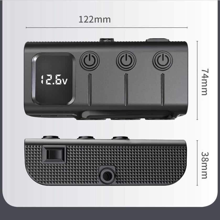 Tupakansytyttimen jakaja 5x USB 120W Quick Charge 3.0 hinta ja tiedot | Sähköiset lisätarvikkeet | hobbyhall.fi