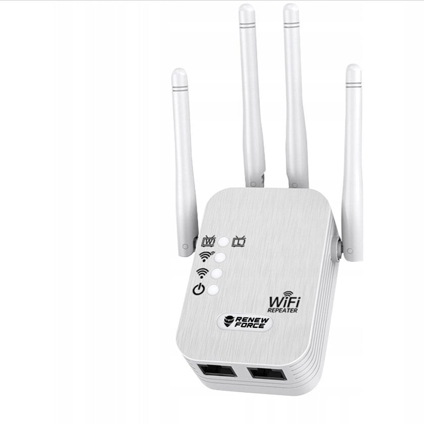 WiFi-signaalin vahvistin Repeater 5GHz, 1200 Mb/s, Laajentaa kantamaa hinta ja tiedot | Kytkimet ja pistorasiat | hobbyhall.fi