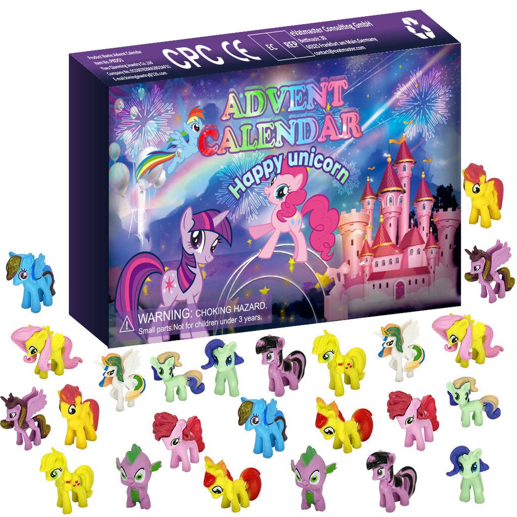 Joulukalenteri My Little Pony hinta ja tiedot | Tyttöjen lelut | hobbyhall.fi