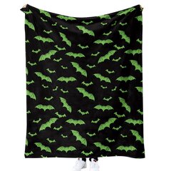 Halloween-peitto - Pehmo Halloween-peitto - Viihtyisä flanellinharmaa Halloween-koristelu juhlavuodesohvaan Olohuone 50"x60" Tyyli 57 hinta ja tiedot | Peitot | hobbyhall.fi