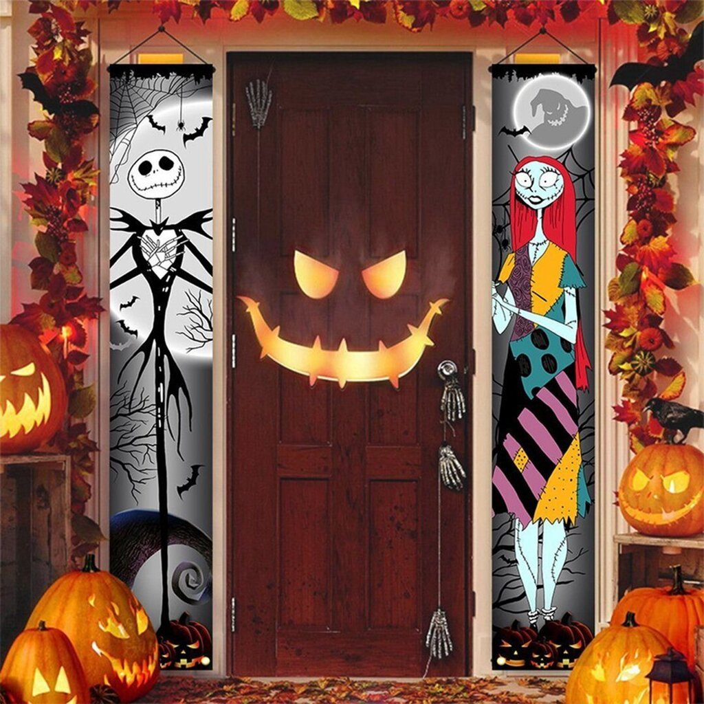 Halloween Skull Horror Door riippuva, 2 kpl hinta ja tiedot | Juhlakoristeet | hobbyhall.fi