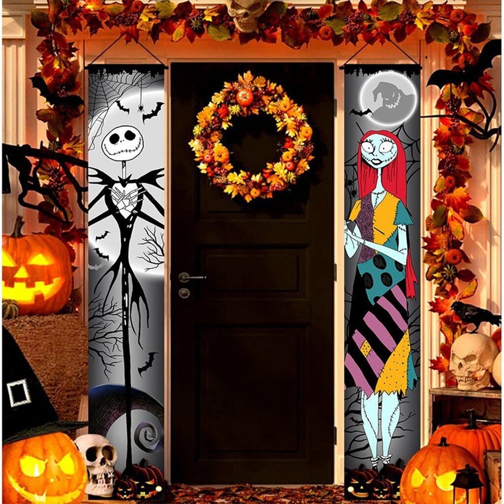 Halloween Skull Horror Door riippuva, 2 kpl hinta ja tiedot | Juhlakoristeet | hobbyhall.fi