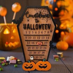 Halloween kalenteri, 1 kpl hinta ja tiedot | Juhlakoristeet | hobbyhall.fi