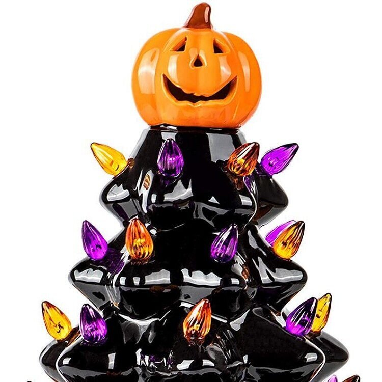 Halloween-kurpitsapuu, 1 kpl hinta ja tiedot | Juhlakoristeet | hobbyhall.fi