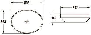 Pesuallas Mexen Cornelia, platina mattapintainen hinta ja tiedot | Pesualtaat | hobbyhall.fi