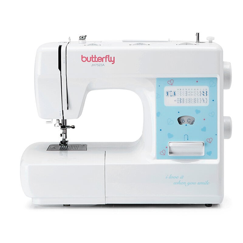 Sähköinen Ompelukone Butterfly JH7523A Monitoiminen 23 points hinta ja tiedot | Ompelukoneet | hobbyhall.fi