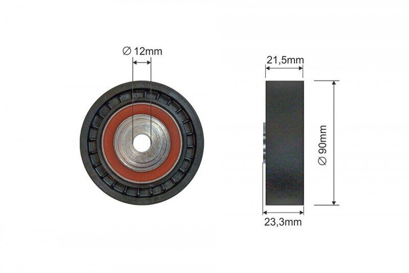 Moniripainen hihnapyörä NTY 44350-12051 hinta ja tiedot | Lisätarvikkeet autoiluun | hobbyhall.fi