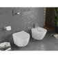 Mexen Lena WC Rimless hidastettavalla ohuella istuimella, Duroplast, valkoinen - 30220500 hinta ja tiedot | WC-istuimet | hobbyhall.fi