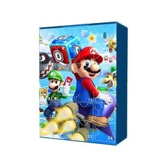 Joulukalenteri Super Mario hinta ja tiedot | Poikien lelut | hobbyhall.fi