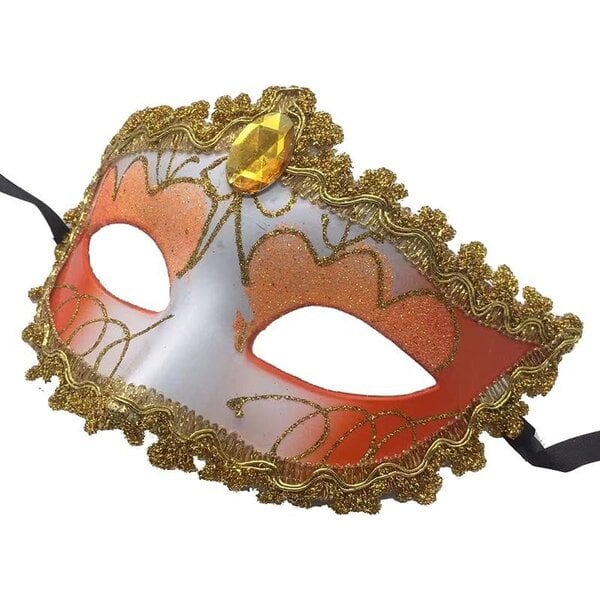 1kpl Maskit Venetian Masquerade Eye Mask On Stick Mardi Halloween Juhliin Prom Ball Purple Fantasy 2018 Uudet uudet naamarit