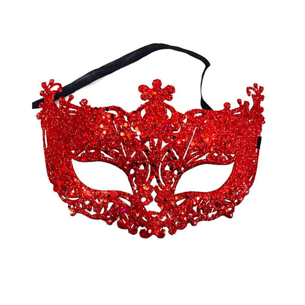 1kpl Maskit Venetian Masquerade Eye Mask On Stick Mardi Halloween Juhliin Prom Ball Purple Fantasy 2018 Uudet uudet naamarit