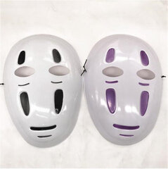 Kaonashi-tyylinen Spirited Away No-Face Mask Faceless Cosplay kypärä fancy Anime Halloween -juhla Puku japanilaiset naamarit Lelut A624 hinta ja tiedot | Juhlakoristeet | hobbyhall.fi