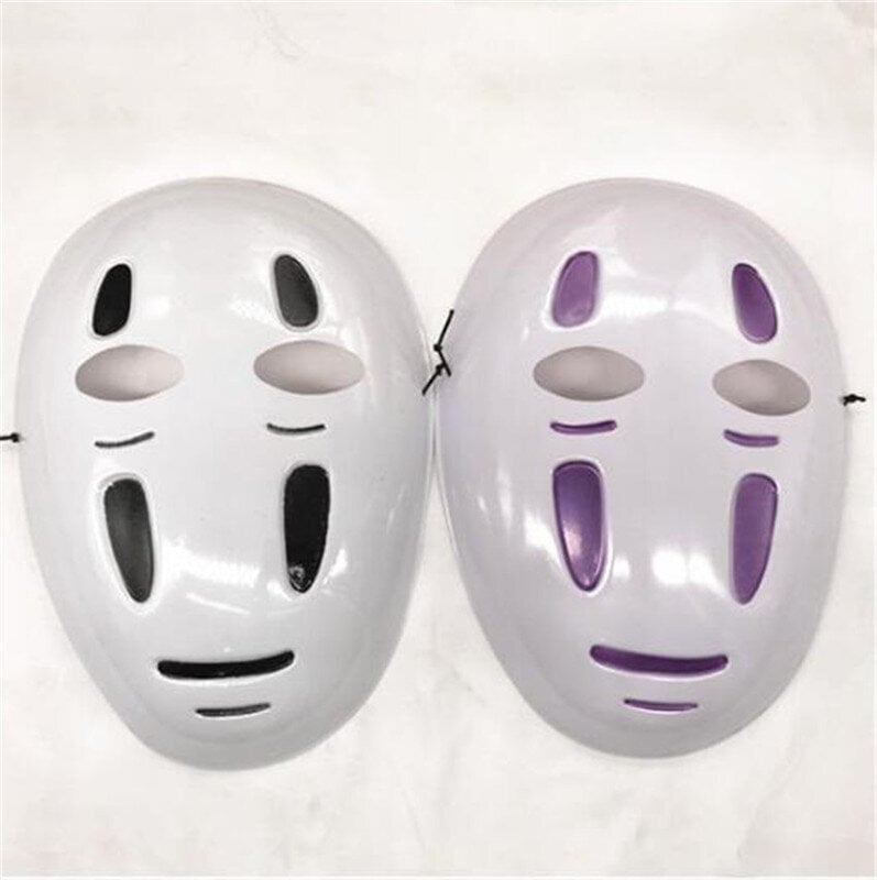 Kaonashi-tyylinen Spirited Away No-Face Mask Faceless Cosplay kypärä fancy Anime Halloween -juhla Puku japanilaiset naamarit Lelut A624 hinta ja tiedot | Juhlakoristeet | hobbyhall.fi