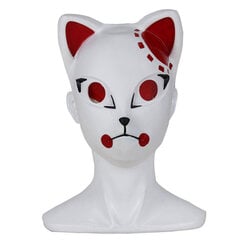 Demon Slayer Kimetsu no Yaiba Urokodaki Sakonji Cosplay Mask Latex Kypärä Päähineet Hannya Tengu Maskit Halloween Carnival Props hinta ja tiedot | Juhlakoristeet | hobbyhall.fi