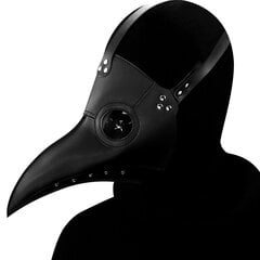 Hauska keskiaikainen Steampunk Plague Doctor Bird Mask Latex Punk Cosplay Maskit Nokka Aikuisten Halloween Tapahtuma Cosplay Rekvisiitta Valkoinen Musta hinta ja tiedot | Juhlakoristeet | hobbyhall.fi