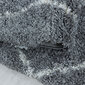 Kapea matto Ayyildiz Shaggy Alvor Grey 3401, 80x250 cm hinta ja tiedot | Isot matot | hobbyhall.fi