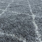 Kapea matto Ayyildiz Shaggy Alvor Grey 3401, 80x250 cm hinta ja tiedot | Isot matot | hobbyhall.fi