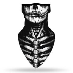 Halloween Skull Death Punk Scary Cosplay Kasvonaamio Kaula Huivi Maskit Bandana Pääpanta Balaclava hinta ja tiedot | Juhlakoristeet | hobbyhall.fi