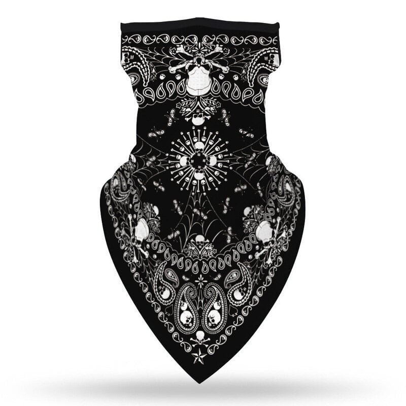 Halloween Skull Death Punk Scary Cosplay Kasvonaamio Kaula Huivi Maskit Bandana Pääpanta Balaclava hinta ja tiedot | Juhlakoristeet | hobbyhall.fi