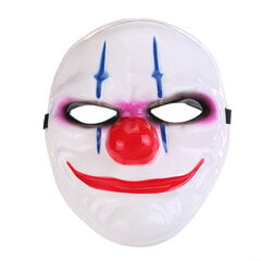 Klovninaamiot naamiaisiin Scary Clowns Mask Palkkapäivä 2 Halloween Kamala Mask Graffiti Mask Anime Mask Elokuva Cosplay Mask hinta ja tiedot | Juhlakoristeet | hobbyhall.fi