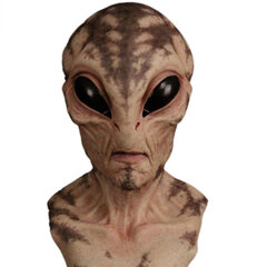 Halloween Alien Mask Pelottava Kauhea Kauhu Alien Superpehmeä naamio Magic Mask Kammottava Juhlasisustus Hauska Cosplay Prop Masks Uusi hinta ja tiedot | Juhlakoristeet | hobbyhall.fi